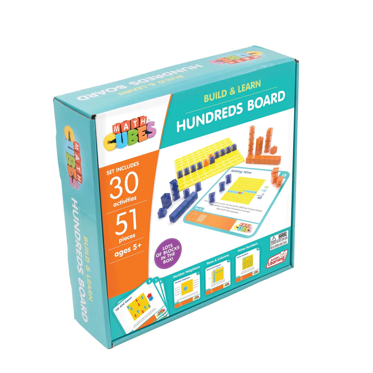 Mathcubes - Hundreds Board by Junior Learning