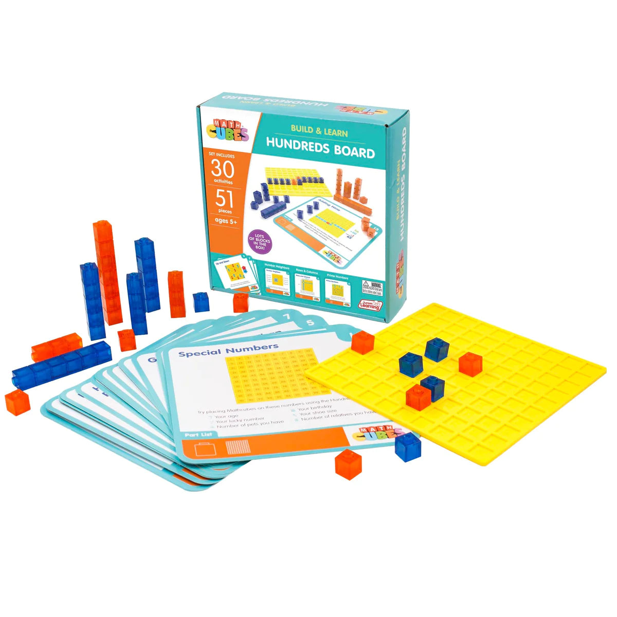 Mathcubes - Hundreds Board by Junior Learning