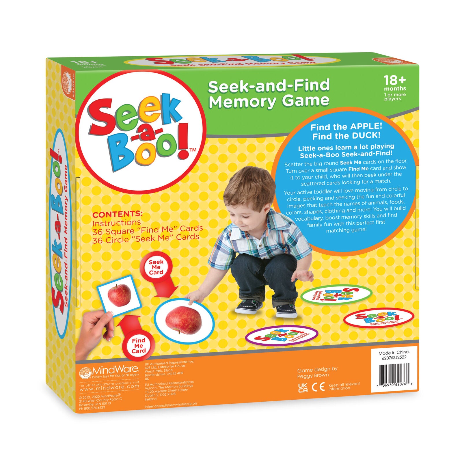 Seek a Boo! Seek and find Memory Game - MindWare