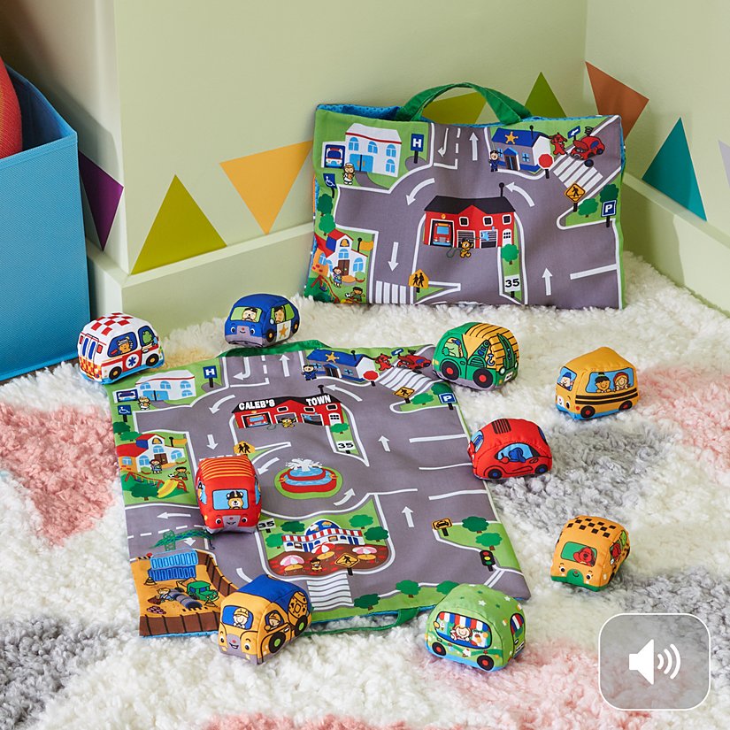 M&D - Take-Along - Vehicle - Town Play Mat