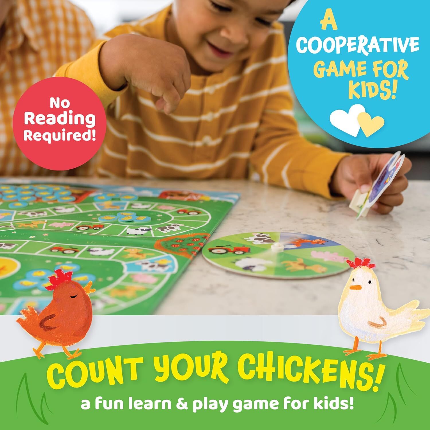 Count Your Chickens by Peaceable Kingdom - Mindware