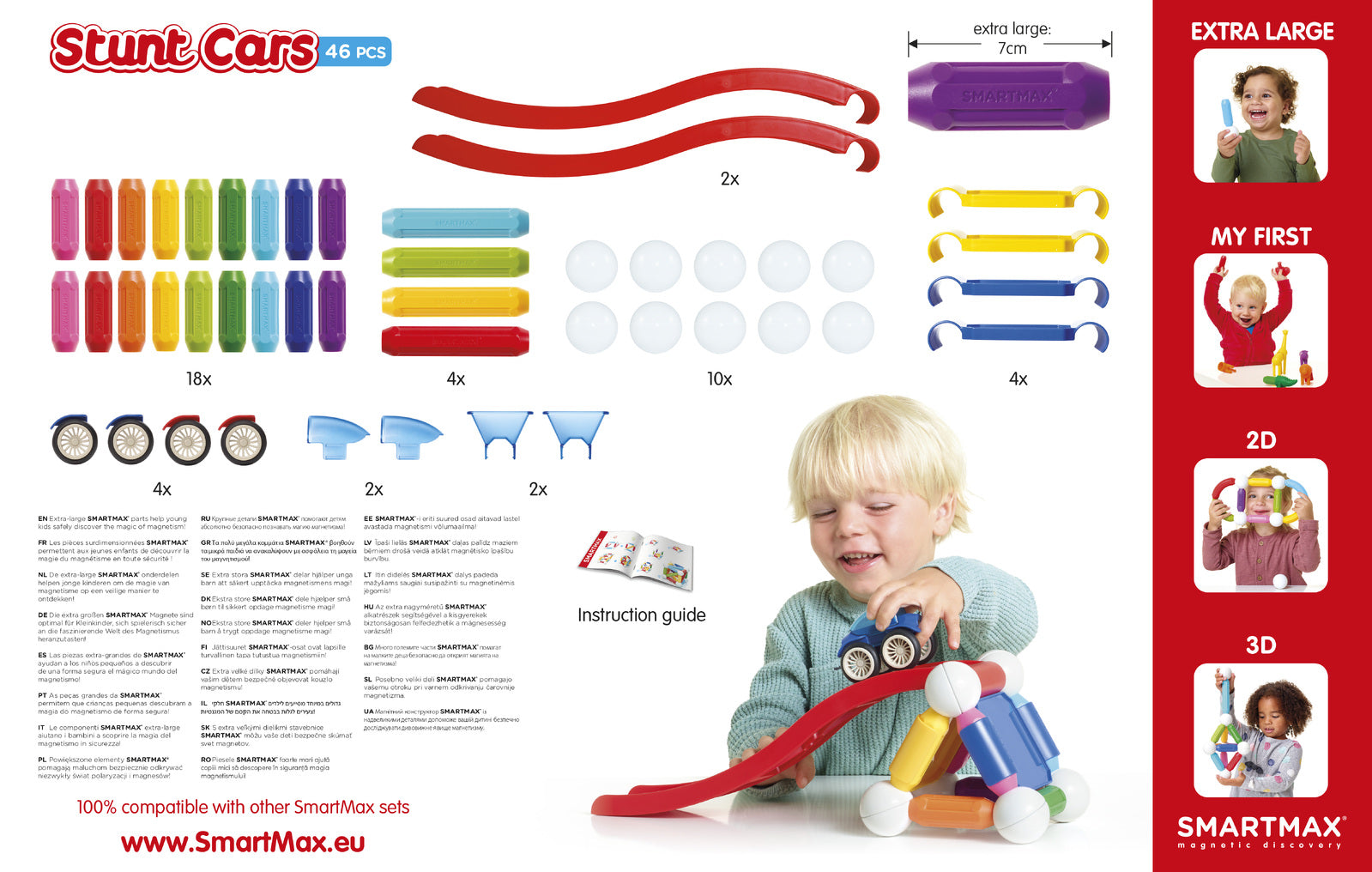 SmartMax Magnetics - Stunt Cars