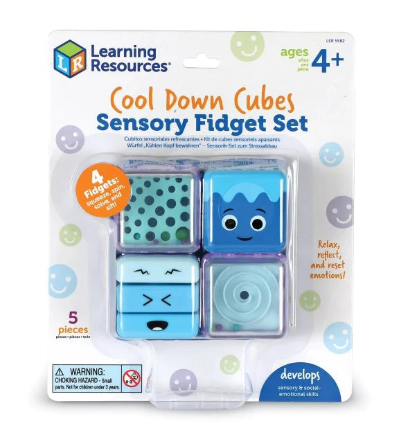 Cool Down Cubes Sensory Fidget Set