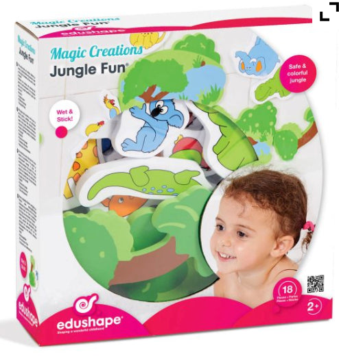 Tub Fun Jungle Bath Toys by Edushapes 3+