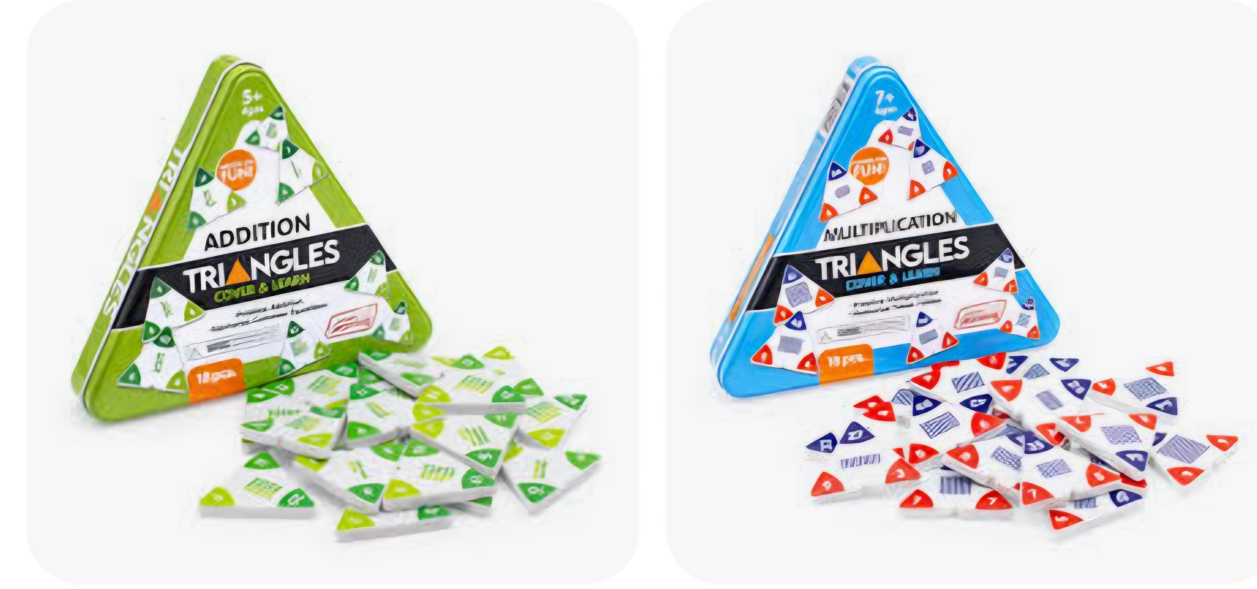 Math Triangles Cover & Learn By Junior Learning