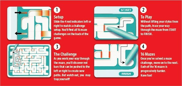 Amaze Game 16 maze challenges by Thinkfun