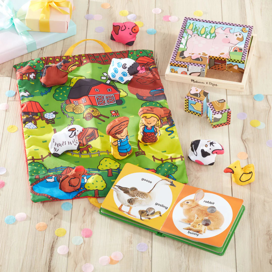 Melissa & Doug M&D Take Along Farmyard play mat by K's Kids