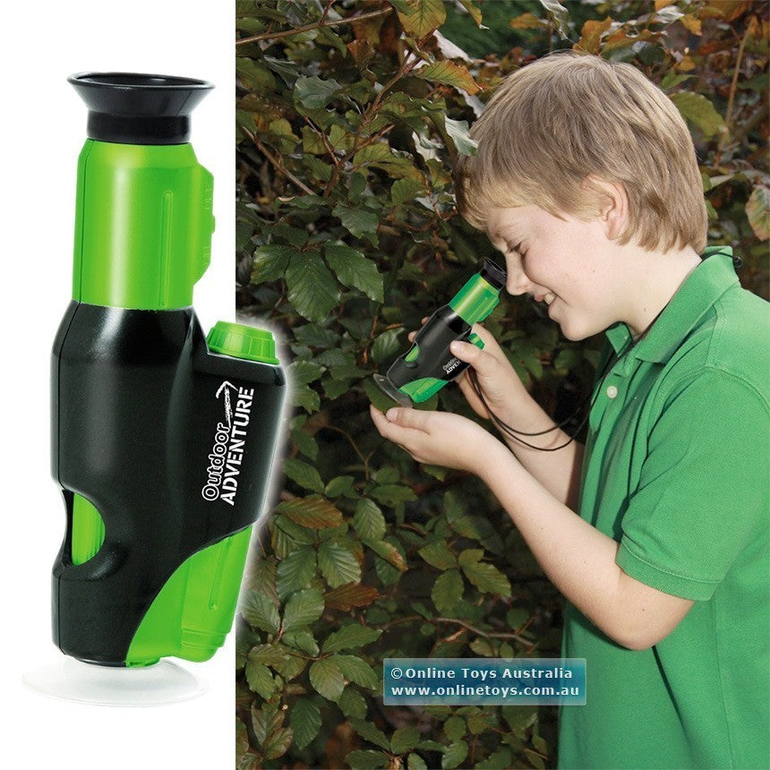 Outdoor Adventure Microscope 20×–40× – Brainstorm Toys