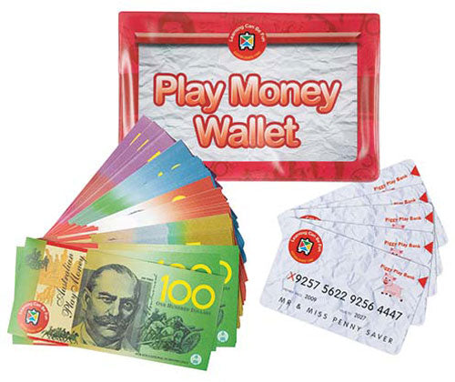 Play Money Wallet Set by Learning Can Be Fun