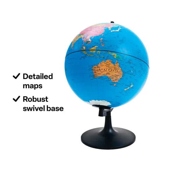 28cm World Globe for Kids – Educational Geography Globe | Edu-Toys