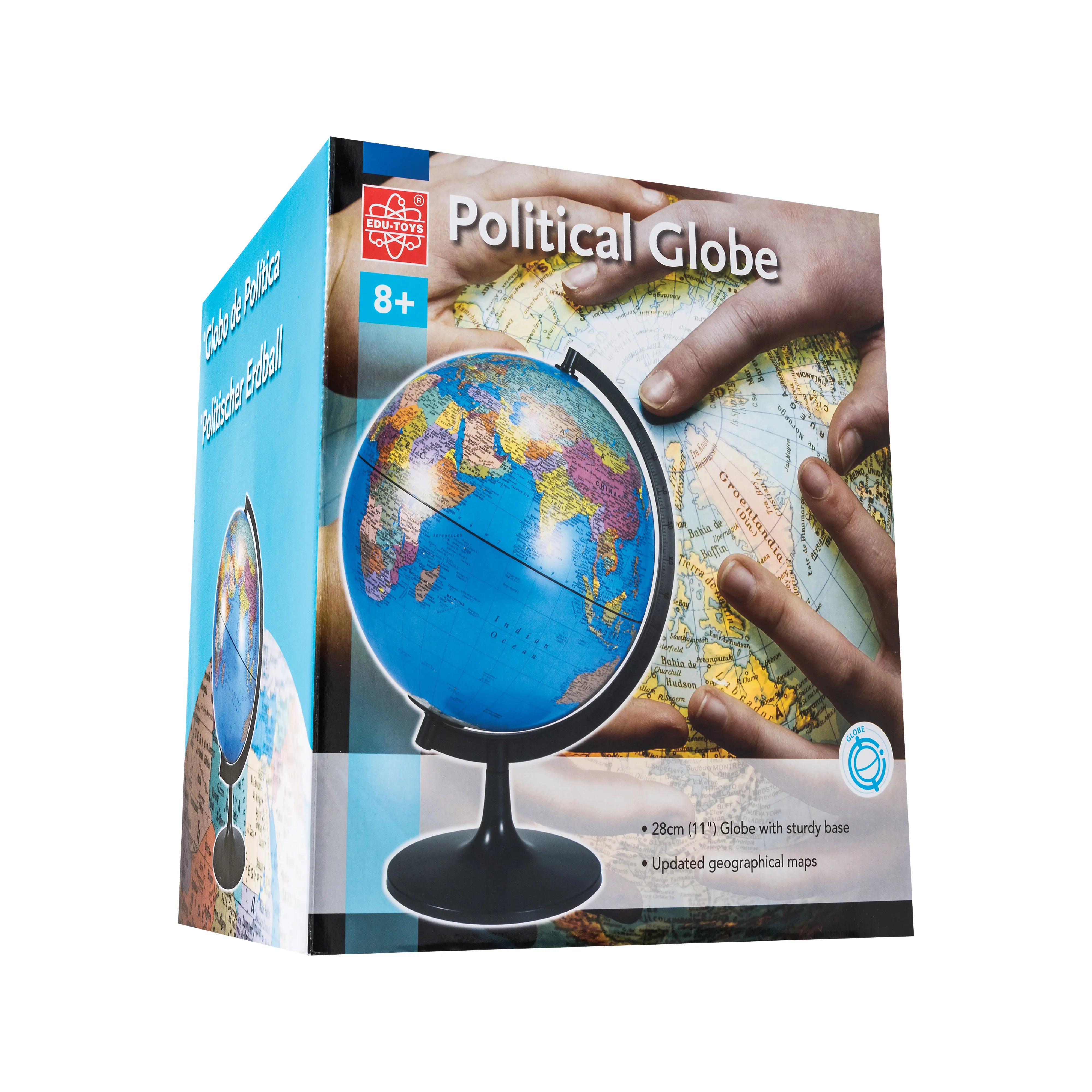 28cm World Globe for Kids – Educational Geography Globe | Edu-Toys