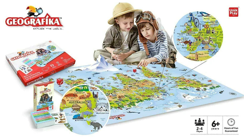 Geografika Explore The World - Unik Play