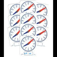 24hrs Clock Face Digi/Ana - White