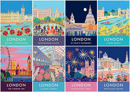 Ravensburger - Vintage London Puzzle 1000 Pieces