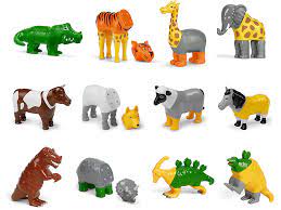 Mix Or Match - Jungle/Safari Animals - Large Pieces