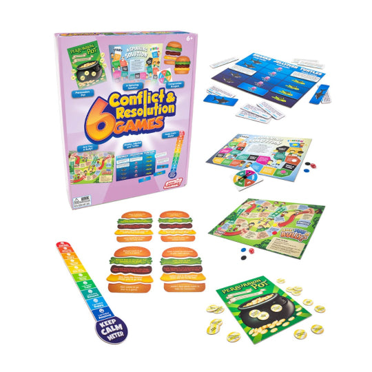6 Conflict & Resolution Games by Junior Learning
