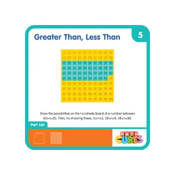 Mathcubes - Hundreds Board by Junior Learning