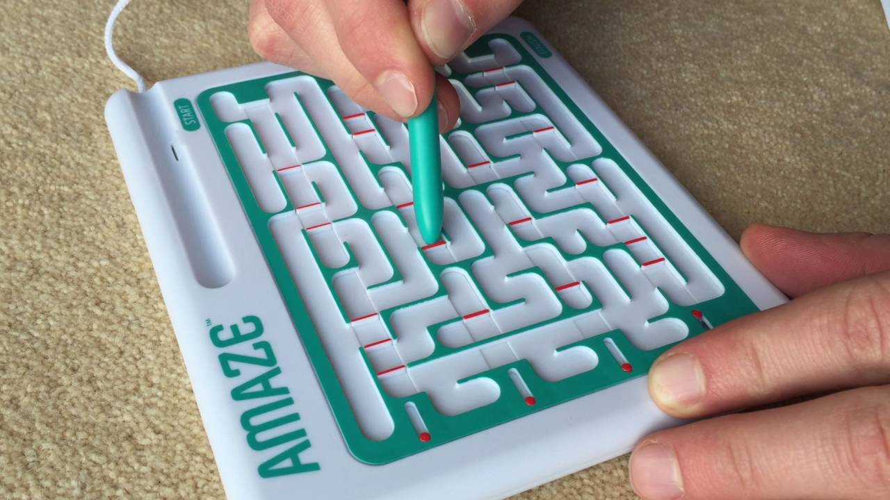 Amaze Game 16 maze challenges by Thinkfun