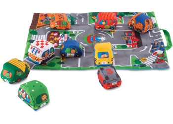 M&D - Take-Along - Vehicle - Town Play Mat