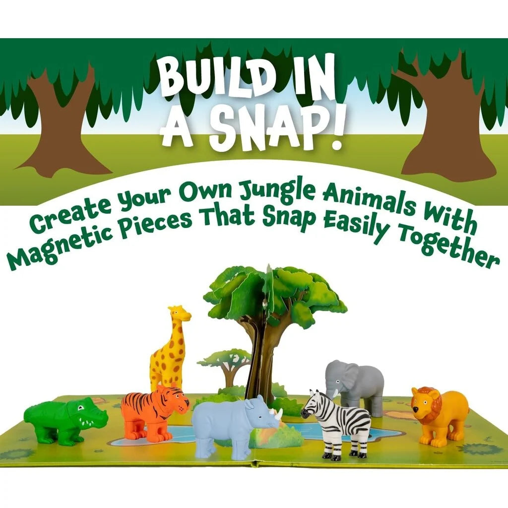 Mini Magnetic | Mix or Match Jungle Animals