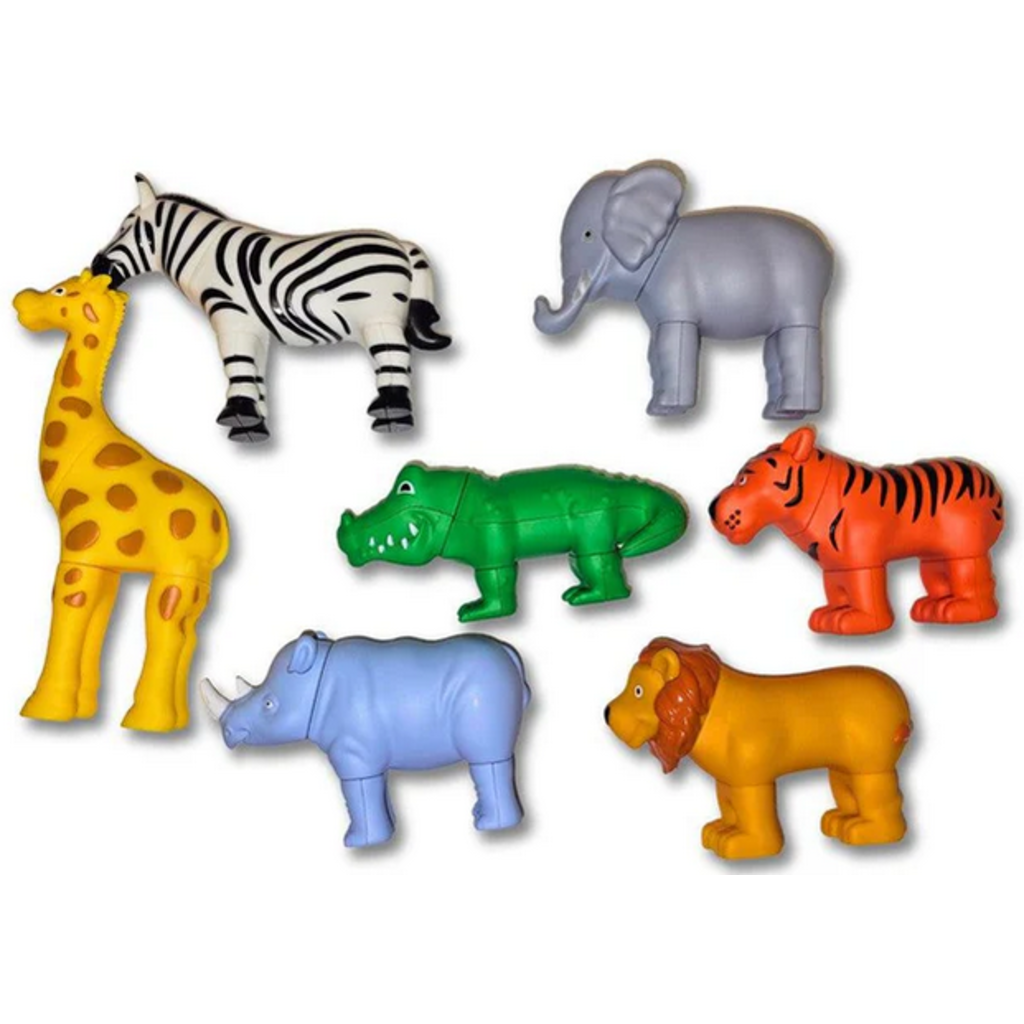 Mini Magnetic | Mix or Match Jungle Animals