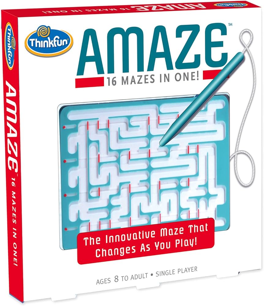 Amaze Game 16 maze challenges by Thinkfun