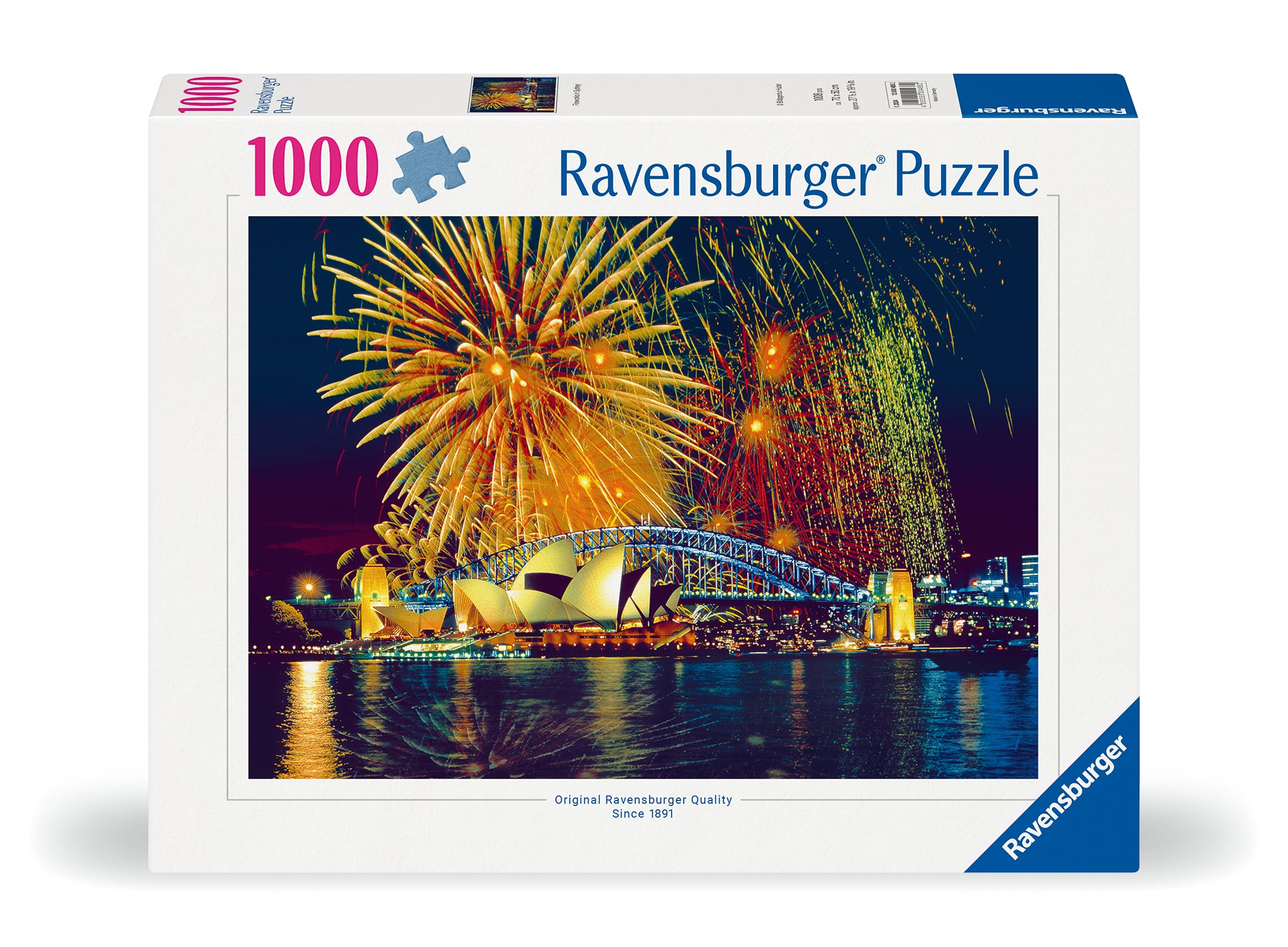 Ravensburger - Fireworks in Sydney Harbour Bridge 1000 Pieces Puzzle