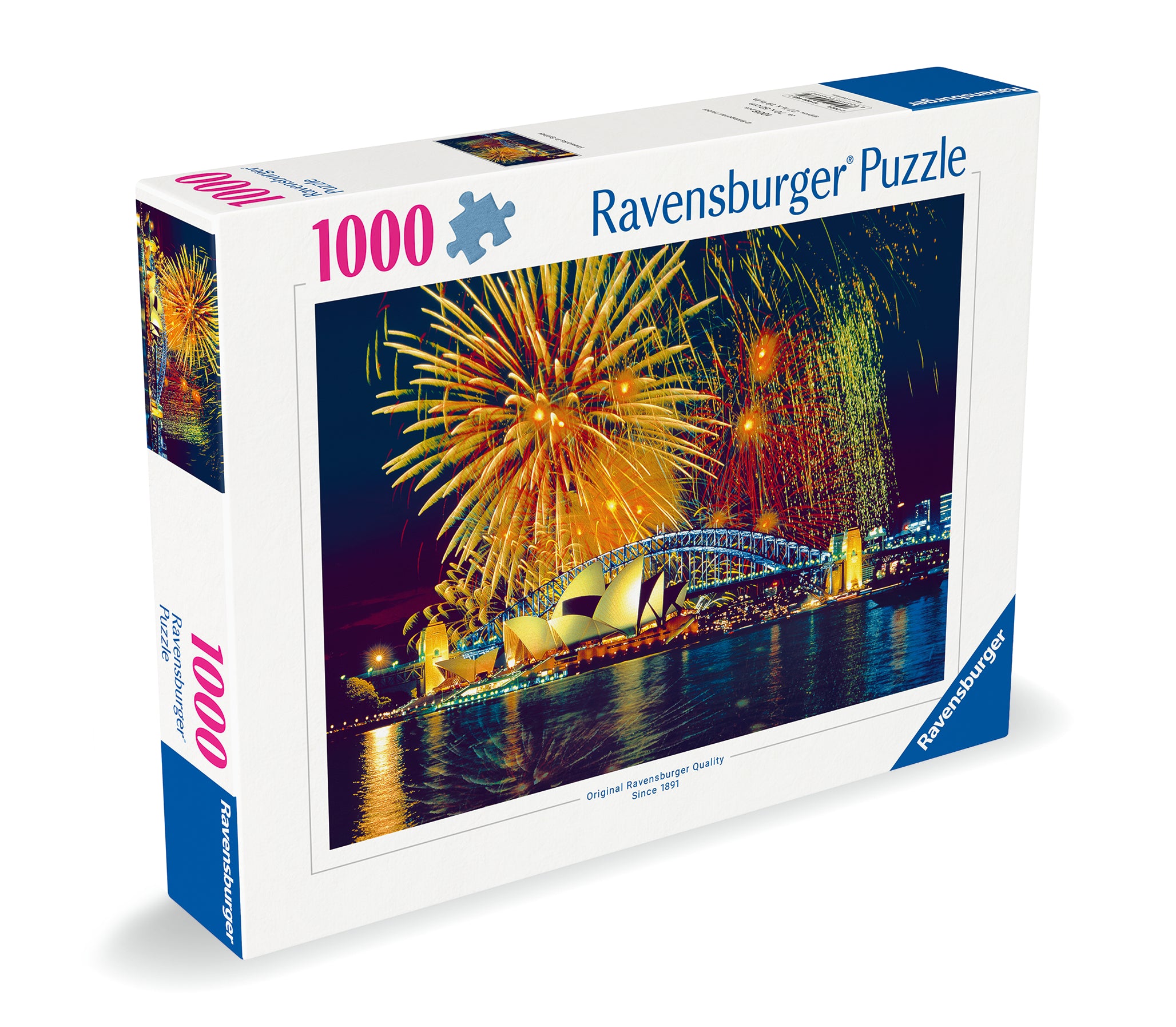 Ravensburger - Fireworks in Sydney Harbour Bridge 1000 Pieces Puzzle