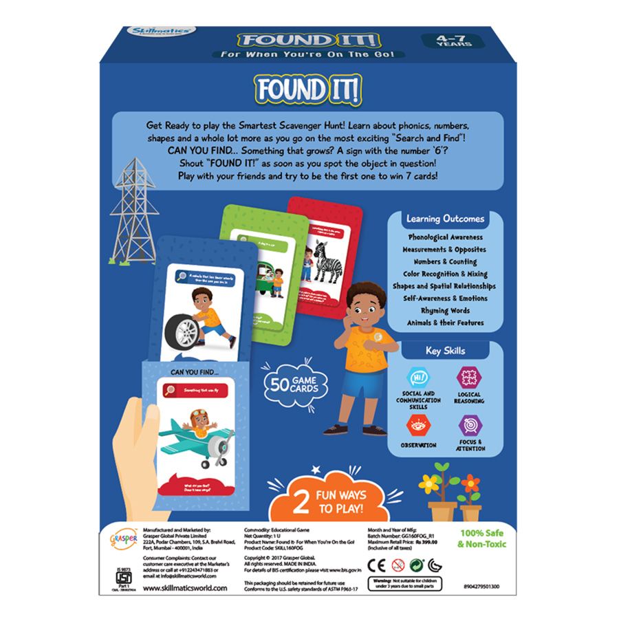 Found It! For When You’re On The Go! Scavenger Hunt Game – Skillmatics