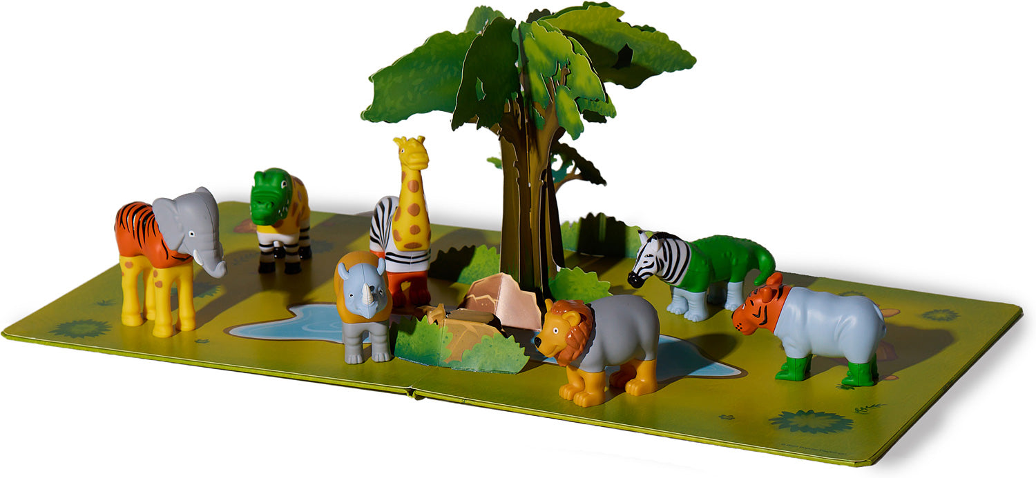 Mini Magnetic | Mix or Match Jungle Animals