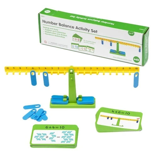 Math Balance Scales - Number Balance Activity Set with cards