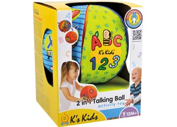 2 in 1 Talking Ball by k's kids