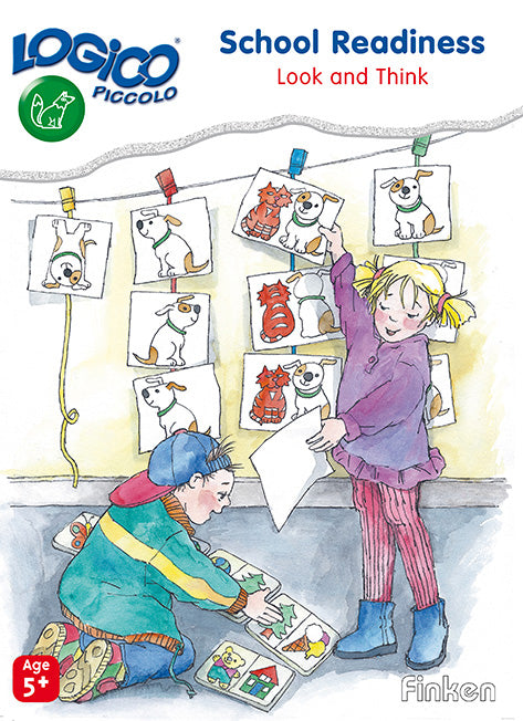 School Readiness Look and Think Learning Cards for LOGICO Piccolo Board