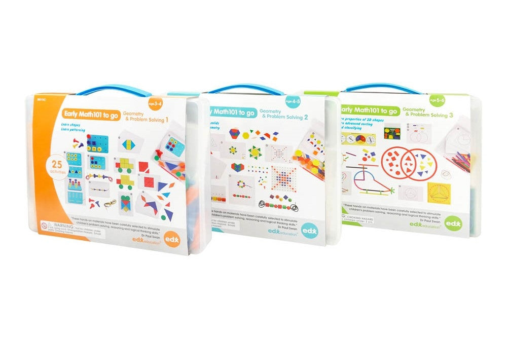 Early Math101 GEOMETRY & PROBLEM SOLVING - Available Levels 1-3