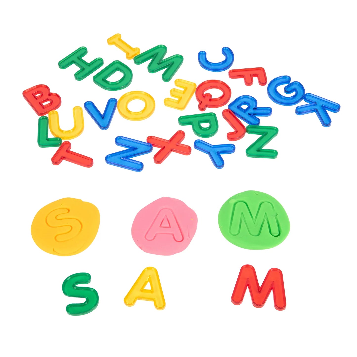 Transparent Letters 26 Piece Set