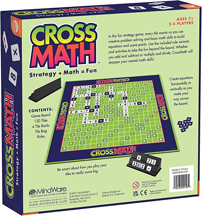CrossMath by Mindware Games