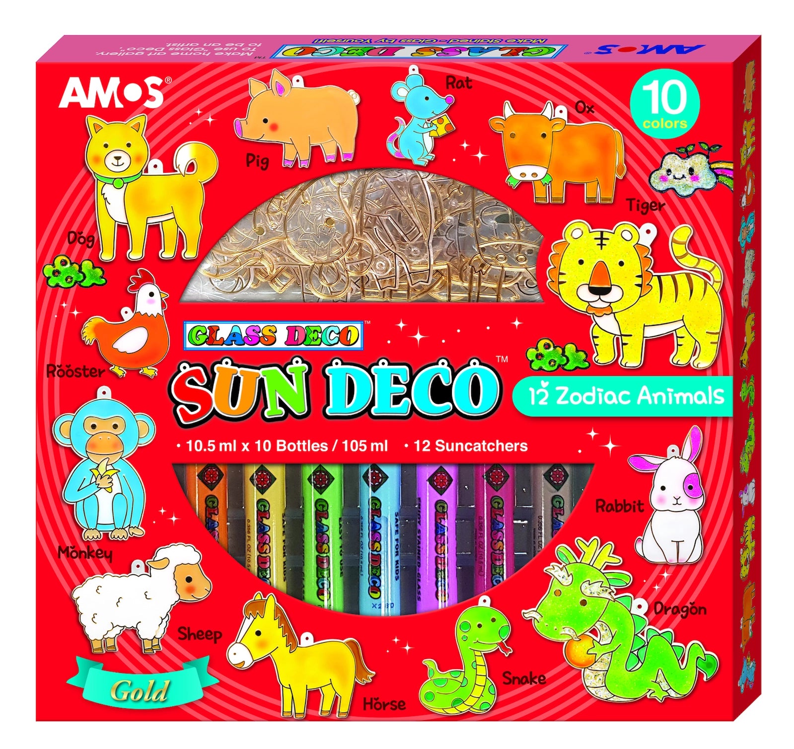 Sun Deco - Sun Catcher - Chinese Star Signs Zodiac by Amos