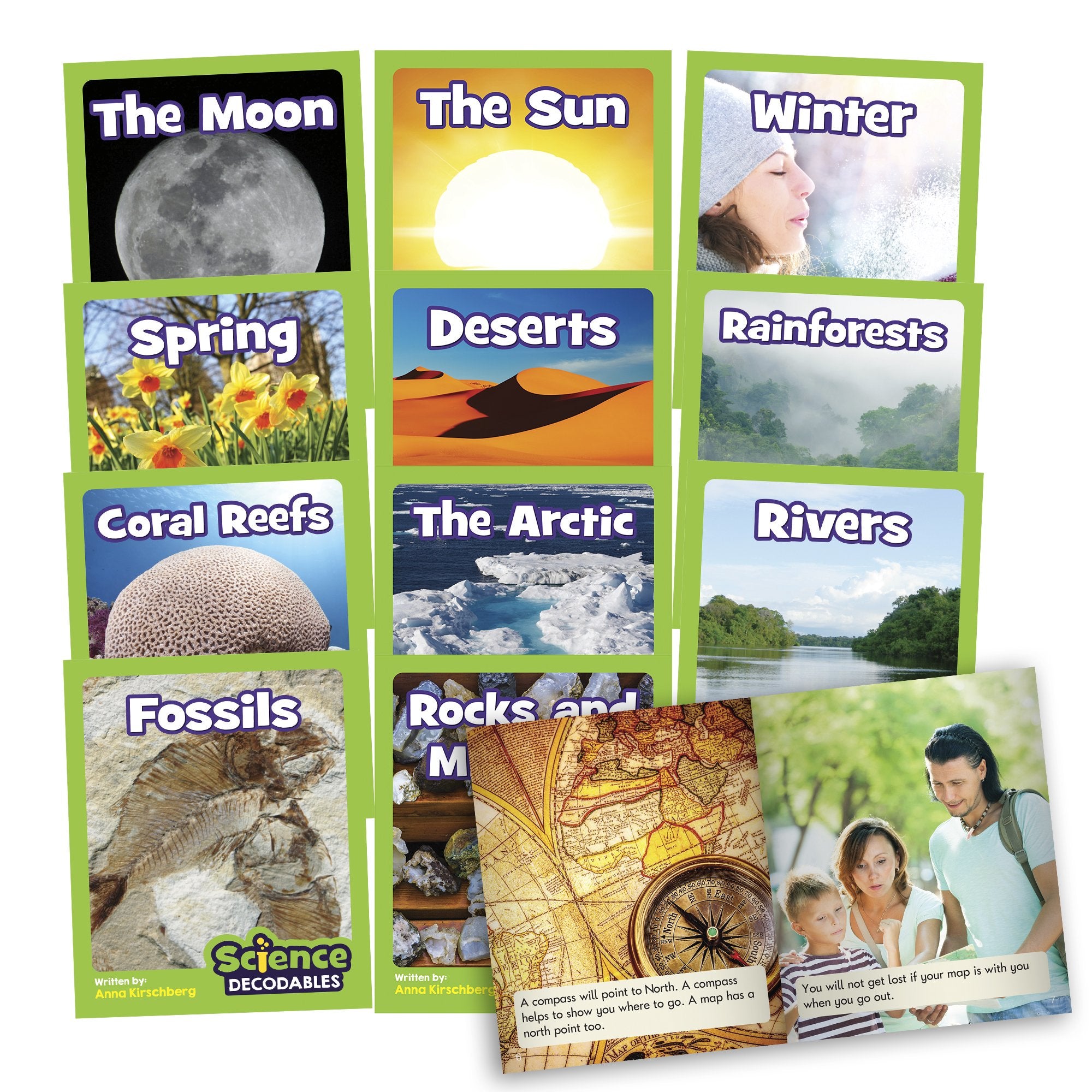 12 Decodable Readers - Phase 4 - Blend - NON FICTION Books - By Junior Learning