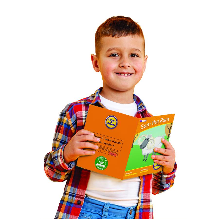 12 Decodable Readers - Phase 2 - Letter Sounds - FICTION Books - By Junior Learning