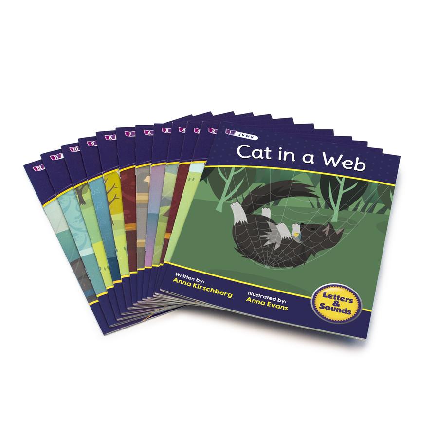 12 Decodable Readers - Phase 3 - Phonics - FICTION Books by Junior Learning