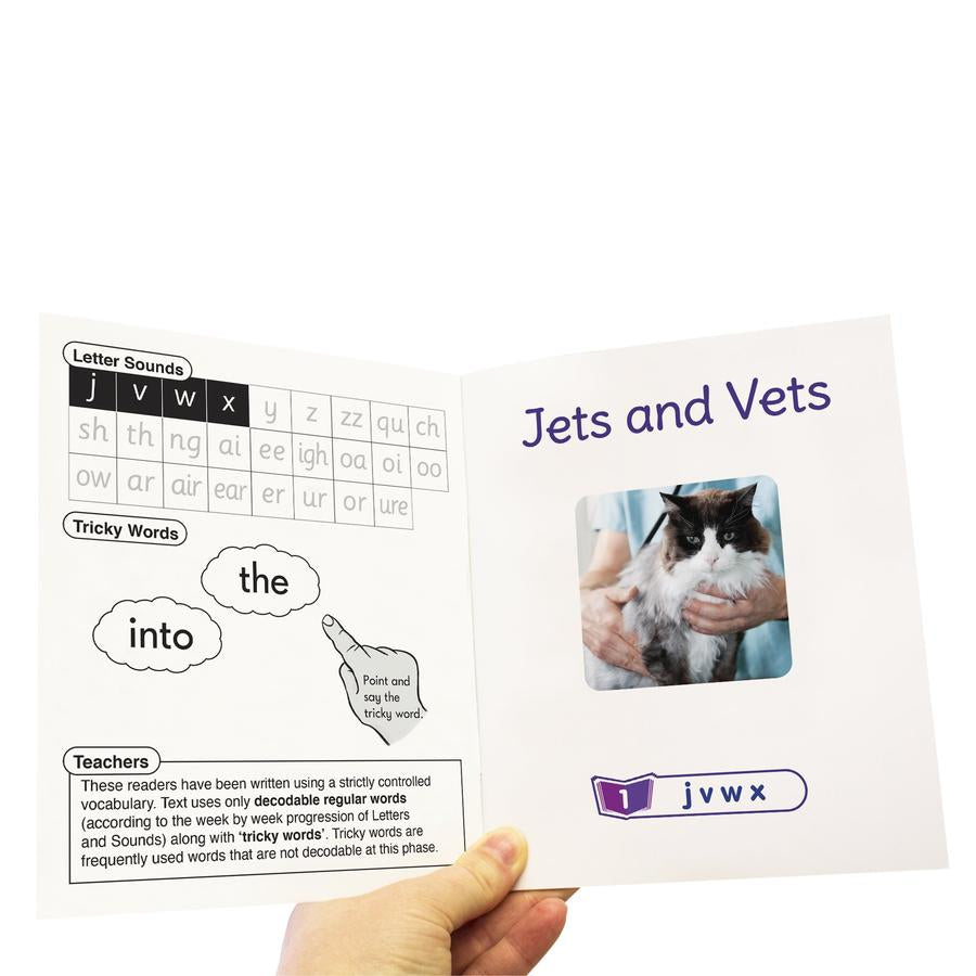 12 Decodable Readers - Phase 3 - Phonics - NON FICTION Books by Junior Learning