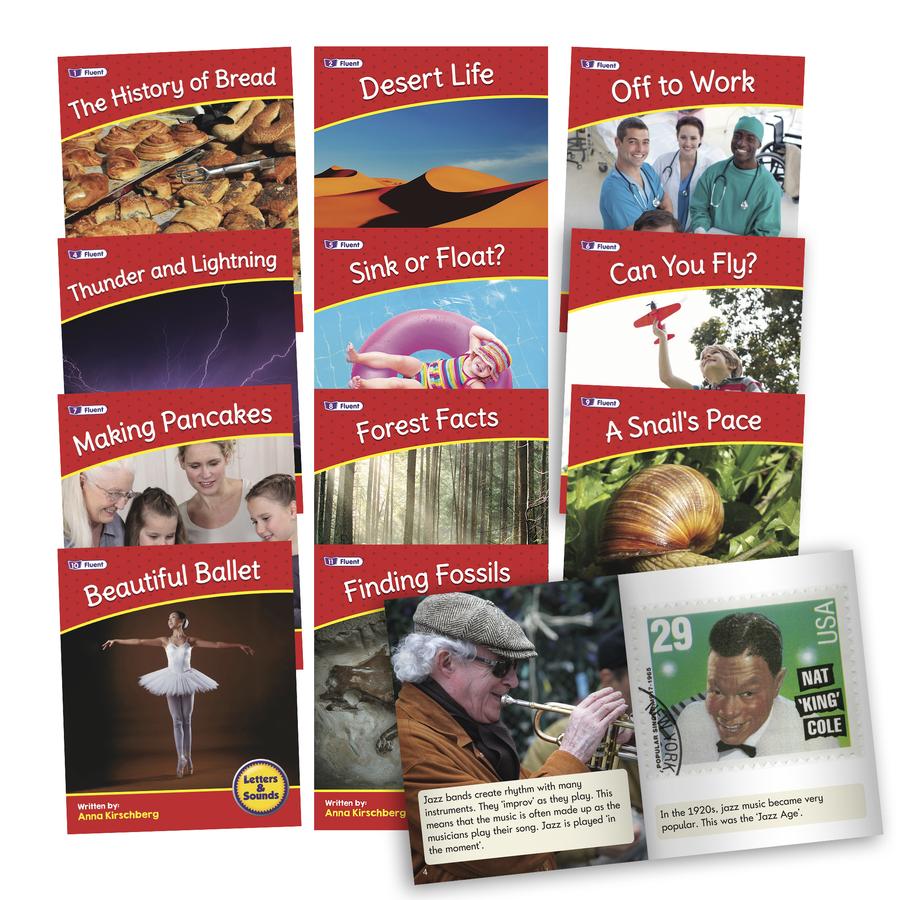 12 Decodable Readers - Phase 6 - Spelling - NON FICTION Books - By Junior Learning