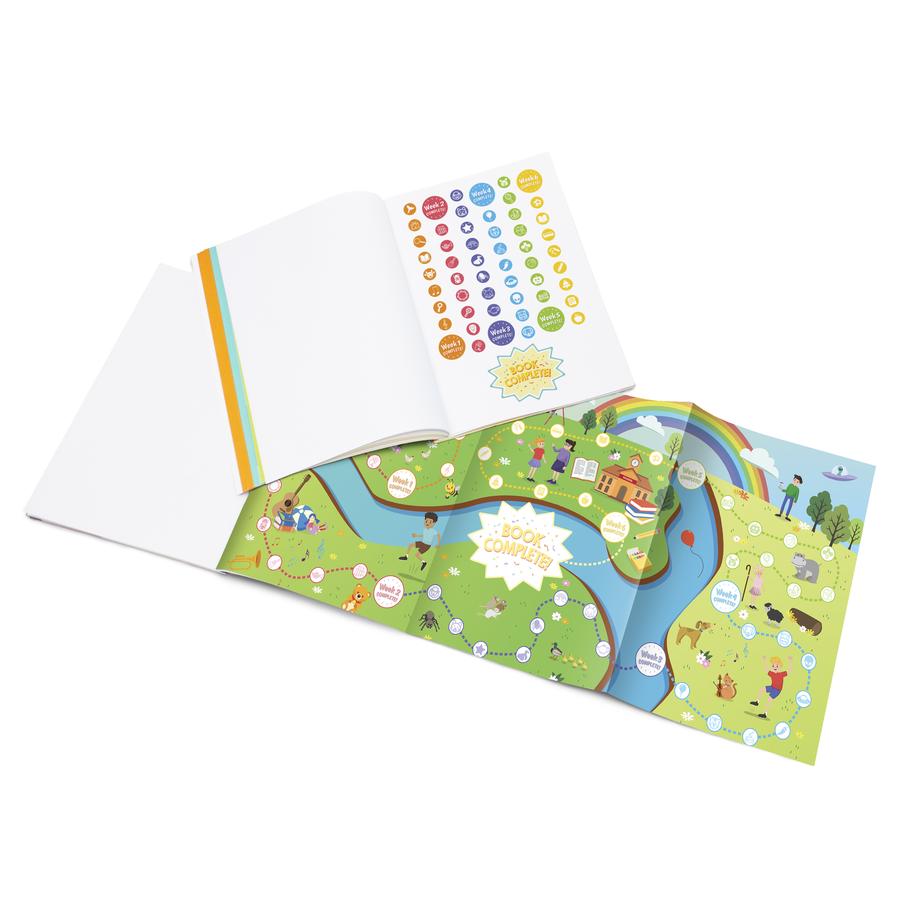 Phase 1 Workbook - Phonemic Awareness - By Beanstalk Books - Ages 4+