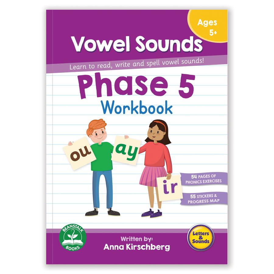 Phase 5 Vowel Sounds Workbook by Beanstalk Books