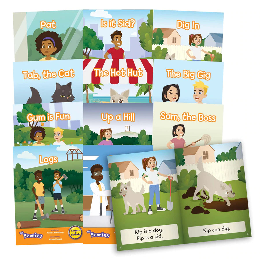 Beanstalk Books Sound Families Decodable Readers Long Vowels Non-fiction Phase 5.5, Set Of 12 Beanstalk Books Sound Families Decodable Readers Long Vowels Non-fiction Phase 5.5, Set Of 12