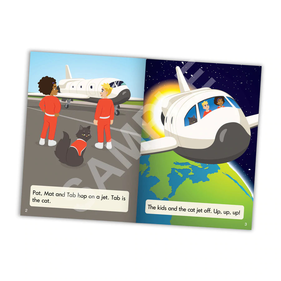 12 Decodable Readers - Phase 3 - Phonics - FICTION Books by Junior Learning