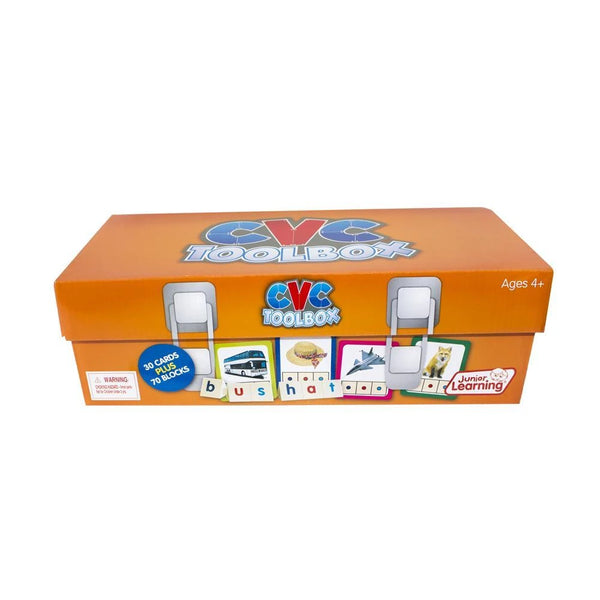 Consonant, Vowel and Consonant Sounds CVC Toolbox by Junior Learning