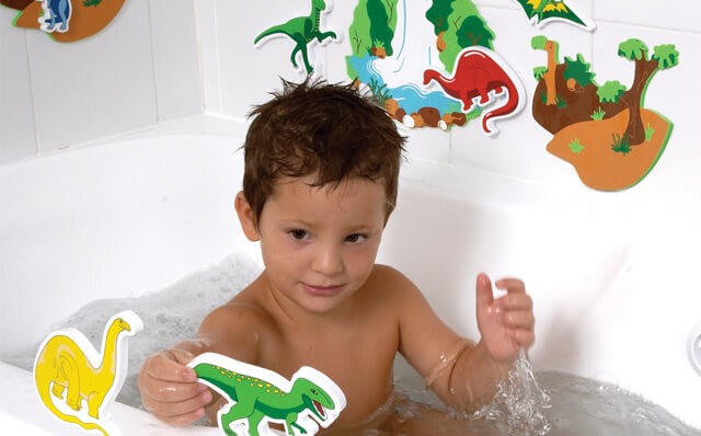 Tub Fun Dinosaurs Bath Toys by Edushapes 3+