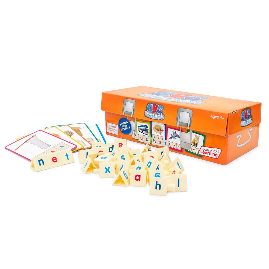 Consonant, Vowel and Consonant Sounds CVC Toolbox by Junior Learning