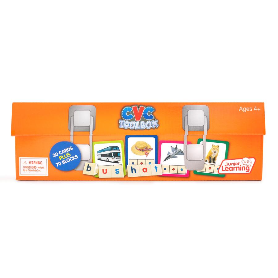 Consonant, Vowel and Consonant Sounds CVC Toolbox by Junior Learning